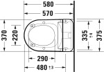 Bidetovací WC komplet - Duravit SensoWash D-Neo 654000012004300 DU 654000012004300