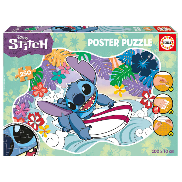 Poster puzzle Stitch 250 dílků
