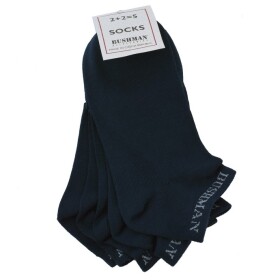 Bushman Pánské i dámské ponožky Flat Set 2,5 černé 39-42
