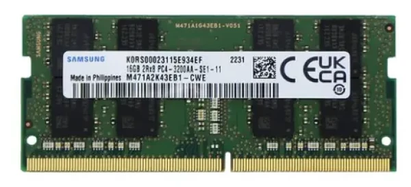 SAMSUNG M471A2K43EB1-CWE 16GB (1x 16GB) 3200MHz / DDR4 / CL22 / 1.2V / SO-DIMM / Non-ECC (M471A2K43EB1-CWE)