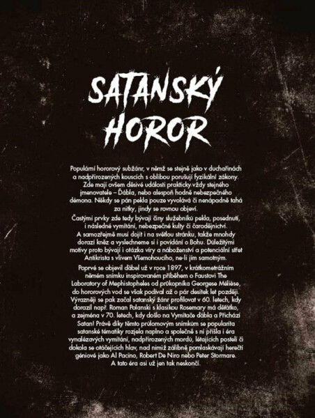 Encyklopedie hororového filmu - Jiří Pospíšil, Petr Cífka, Václav Rybář, Matěj Svoboda, Mojmír Sedláček, Milan Rozšafný, Jan Gál