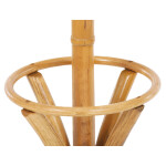 Věšák dřevěný stojanový, masiv topol a bříza, barva medový dub, výška 185 cm