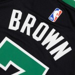Dětský dres Boston Celtics NBA Jaylen Brown #7 Statement Swingman Černá (YOUTH)
