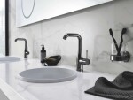 GROHE - Essentials Držák skleničky/mýdelníku, tmavý grafit 40369A01