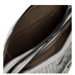 Trendy dámská koženková crossbody kabelka Fulla, šedá