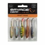 Savage Gear Gumová nástraha Craft Shad Clear Water Mix 5ks - 7,2cm 2,6g,Savage Gear Gumová nástraha Craft Shad Clear Water Mix 5ks - 7,2cm 2,6g