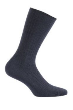 Netlačící pánské ponožky s elastanem U94.F06 GRAFIT 45/47