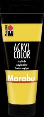 Marabu Acryl Color akrylová barva - středně žlutá 100 ml