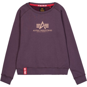 Alpha Industries Svetr dámský New Basic Sweater Wmn švestkový