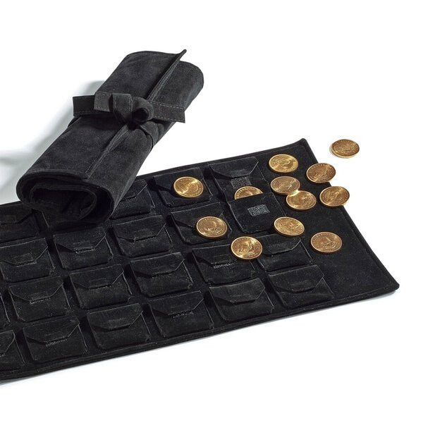 Textilní mincovní role pro 24 mincí do 50mm