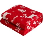 Vánoční deka se soby Šířka: 170 cm | Délka: 210 cm