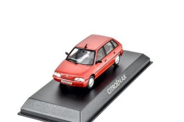 Citroen AX - 1:43 - Norev - 1992 - Červená