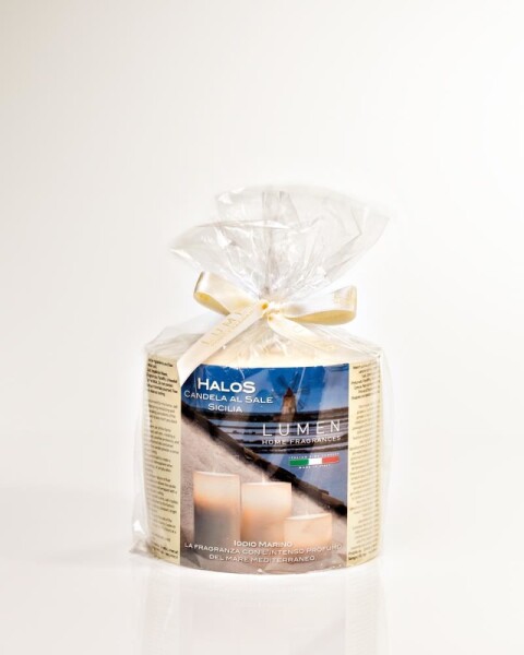 Vonná solná svíčka Sicilia 12 cm x 10 cm LUMEN Vonná solná svíčka Sicilia 12 cm x 10 cm LUMEN