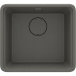 DEANTE - Momi anthracite metallic Granitový dřez, 1-bowl ZKM_T10A