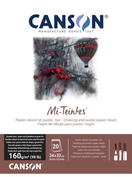 Canson Mi-Teintes blok lepený 24 x 32 cm 31036P001