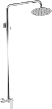 JB Sanitary Sprchová sestava s baterií FINERY s horním vývodem, průměr 20cm SF 56 000 00 3