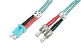 Digitus Optický patch kabel LC-ST / Multimode OM3 / Duplex / 50/125 µm / 5 m (DK-2531-05/3)