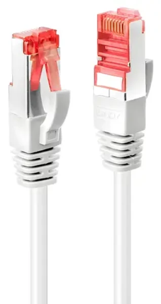 Lindy bílá / Patch kabel / Cat6 S/FTP / RJ45-RJ45 / 1,5 m (47793)