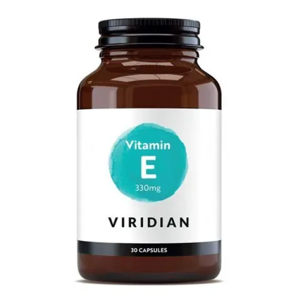 Viridian Vitamin E 330 mg 400 IU 30 cps (11993)