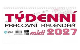 Stolní pracovní kalendář 2027 MIDI