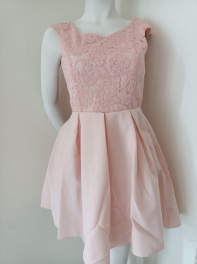 Dámské večerní šaty BI-2141 růžové - Bicotone 38