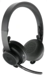 Logitech Zone Teams bezdrátová sluchátka / Bluetooth / pro PC / Graphite (981-000854)