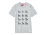 Pánská Tričko CCM 125 Anniversary Skates Short Sleeve TEE Athletic Grey Velikost: