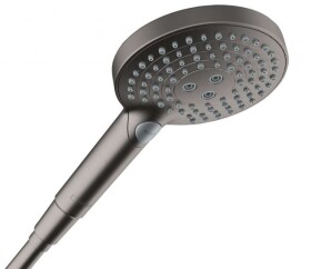 HANSGROHE - Raindance Select S Sprchová hlavice, 3 proudy, EcoSmart, kartáčovaný černý chrom 26515340
