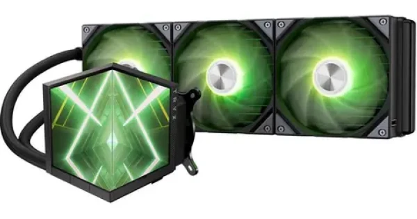 TRYX STAGE ARGB 360 AiO černá / AIO vodní chladič CPU / 3x 120 mm / 28.87dB / AMD + Intel (L-S360A-DM3M-G0K)