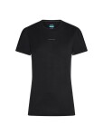 ICEBREAKER Wmns Merino 125 CL Sphe SS Tee Col Block, Black/Jet Heather/Cb (vzorek) velikost: S