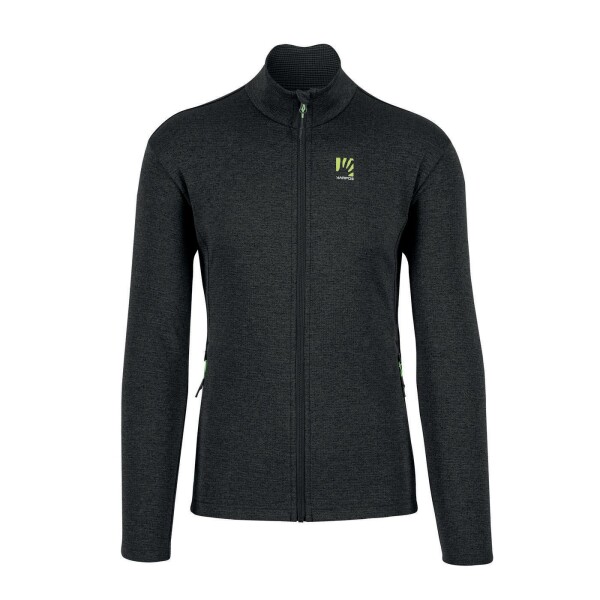 Pánská mikina KARPOS M Pizzocco Full Zip Fleece, Black velikost: XXL