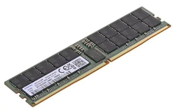 Samsung M321R8GA0PB0-CWM / Serverová paměť / 64 GB (1× 64 GB) / DDR5 5600 MHz / CL46 / 1,1 V / RDIMM / ECC (M321R8GA0PB0-CWM)