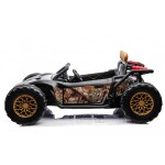 Mamido Elektrické autíčko Buggy Racing 2x200W černé