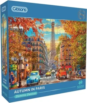 GIBSONS Puzzle Podzim v Paříži