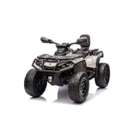 Mamido Dětská elektrická čtyřkolka Can-Am Outlander ATV 4x200W šedá