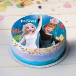 Dortisimo Dekora jedlý obrázek na hmotě Frozen 15,5 cm