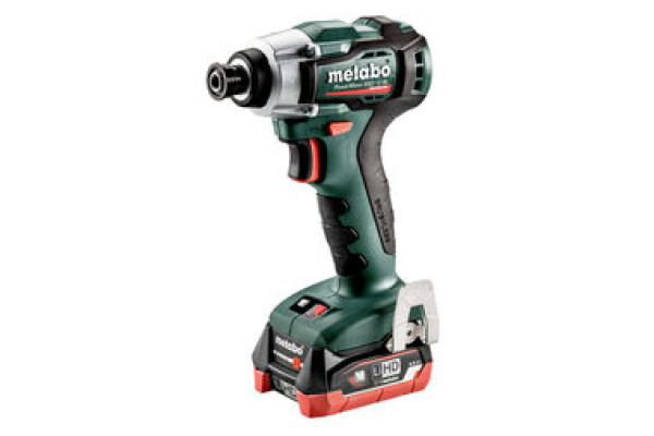 Metabo POWERMAXX SSD 12 BL / Aku Rázový utahovák / 12V / šestihran 1|4" / 2500 ot-min / 140 Nm/ 2x4Ah / kufr (601115800)