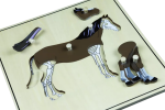 Moyo Montessori Moyo Montessori Puzzle s kostrou - kůň