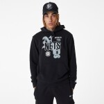 New Era Pánská mikina Brooklyn Nets NBA Team Graphic Hoodie Velikost: L