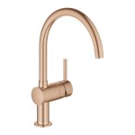 GROHE - Minta Dřezová baterie, kartáčovaný Warm Sunset 32917DL0