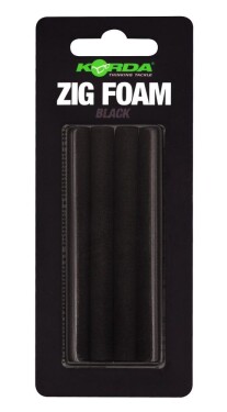 Korda Plovoucí pěna Zig Foam - Černá,Korda Plovoucí pěna Zig Foam - Černá