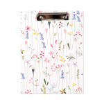 Desky s klipem A4 - Luční květy - Albi