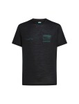 ICEBREAKER Mens 125 Cool-Lite Sphe SS Tee Trail, Black velikost: M