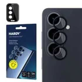 3mk Hardy Lens Protection Pro černá / Skla na fotoaparát / Samsung Galaxy S26+ / 9H (5903108706780)