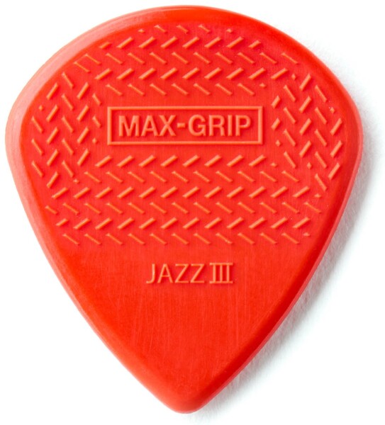 Dunlop Max Grip Jazz III Red Nylon