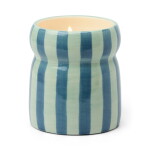 Paddywax Vonná svíčka Cabana Blue/Navy Warm Cider 184 g, modrá barva, keramika, vosk
