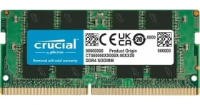 Crucial 8GB (1x8GB) 3200 MHz / SO-DIMM / DDR4 / PC4-25600 / CL22 / 1.2V (CB8GS3200)