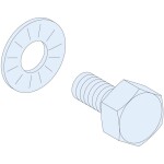 Eleman Blok pro rozdělení fází PDB 400 1pól., 400A, 690V, šedý/průhl. víko, DIN, 4010