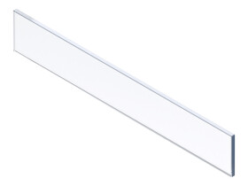 BLUM ZE4L1058G přední nízké sklo MERIVOBOX, KB1200mm pro bok 18/19mm, čiré (481727)