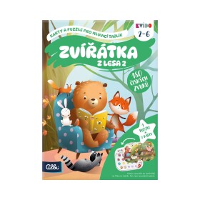 Kvído - Zvířátka z lesa 2 - Karty a puzzle pro Mluvicí tablík 2 - Albi